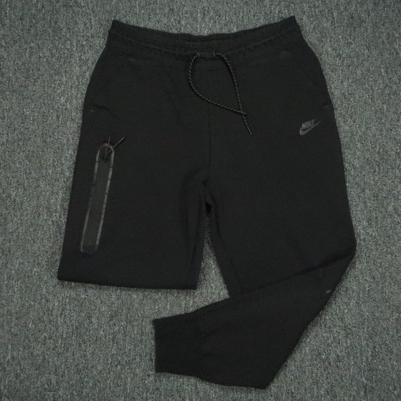 Nike Pants - Nike Pants Womens Large Black Sportswear Tech Fleece Jogger Zip Pocket CW4292